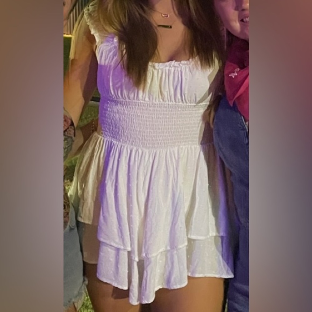 princess polly white romper